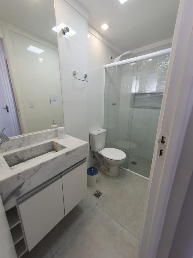 Lindo dúplex Guarujá 2 quartos a 300 mts praia Enseada Exterior foto