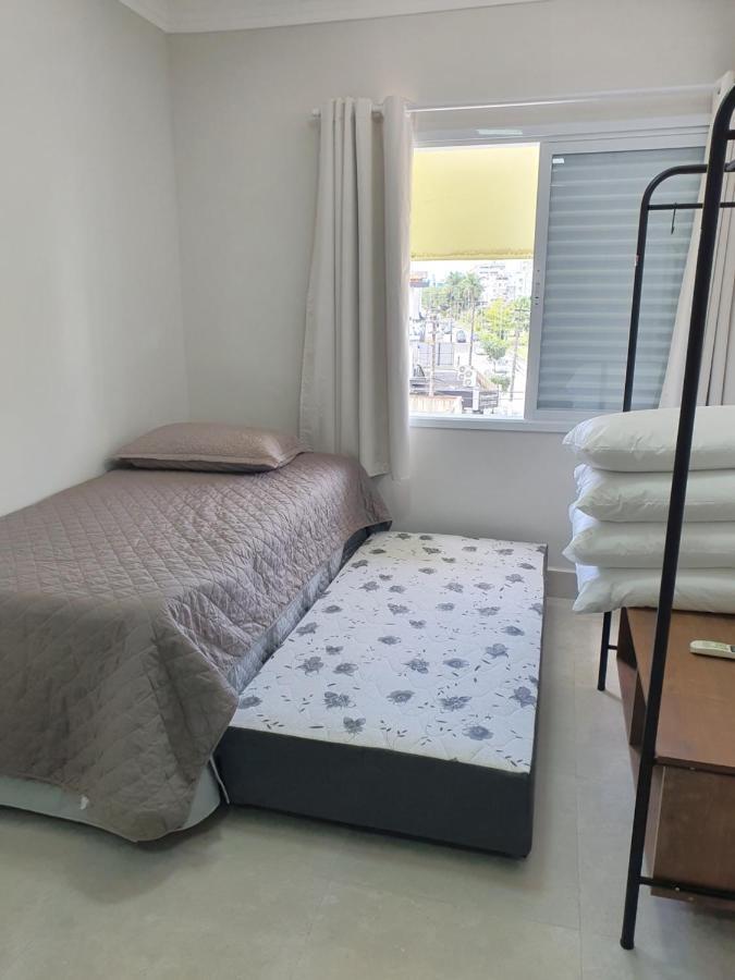 Lindo dúplex Guarujá 2 quartos a 300 mts praia Enseada Exterior foto